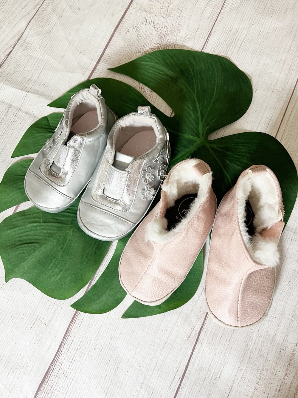 Ro + Me two pairs of infant/toddler shoes